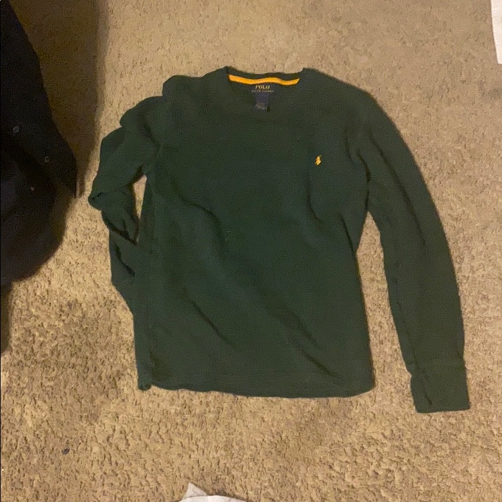 Green Ralph Lauren Henley